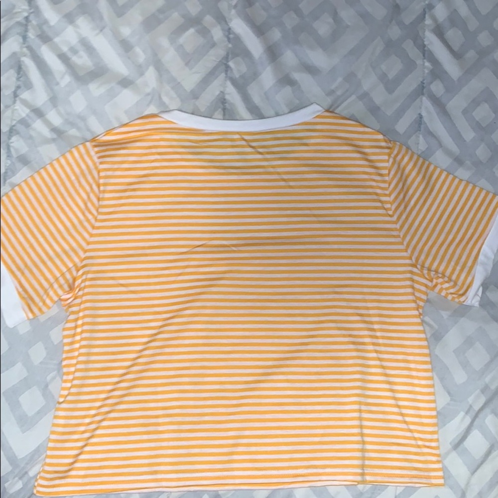 Striped Ringer Tee - Picture 4 of 4